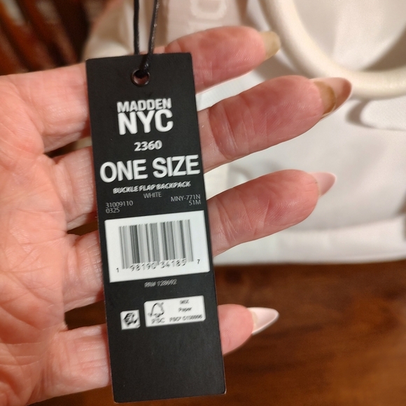 White Backpack - Picture 6 of 10